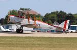 Aircraft N729TM, DH-82A, at KOSH, photo by MarkPasqualino