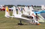 Aircraft N455EZ, Rutan Long-EZ, at KOSH, photo by MarkPasqualino