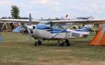 Aircraft N9381X, Cessna 182E, at KOSH, photo by MarkPasqualino