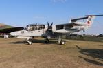Aircraft N16854, North American Rockwell OV-10D, at KOSH, photo by MarkPasqualino