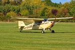 Aircraft G-ICRR, G-ICRR 1947 Aeronca 11AC Chief White Waltham, at EGLM, photo by PhilR