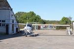 Aircraft G-OELC, G-OELC 2021 Pipistrel Velis Electro Denham, at EGLD, photo by PhilR