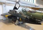 Aircraft DK-233, SAAB J35F Draken (forward fuselage only) at the Suomen Ilmavoimamuseo (Finnish Air Force Museum, formerly known as Keski-Suomen Ilmailumuseo / Aviation Museum of Central Finland), Jyväskylä-Tikkakoski, photo by iwarnecke