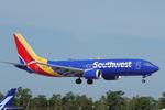 Aircraft N9018H, Southwest 1066 arrives at Southwest Florida International Airport following flight from Baltimore-Washington International Airport, at KRSW, photo by Suncoast Spotter