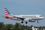 Aircraft N805AW, American 2916 arrives at Southwest Florida International Airport following flight from Reagan National Airport, at KRSW, photo by Suncoast Spotter