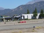 Aircraft N900SG, Getting ready to touch down, at POC, photo by Helicopterfriend