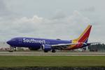 Aircraft N8865L, Southwest 4034 arrives at Southwest Florida International Airport following flight from Chicago-Midway International Airport, at KRSW, photo by Suncoast Spotter