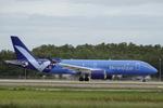 Aircraft N270BZ, Moxy 2966 departs Southwest Florida International Airport enroute to TF Green Airport, at KRSW, photo by Suncoast Spotter