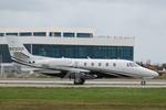 Aircraft N230DF, Citation 230DF taxis at Southwest Florida International Airport, at KRSW, photo by Suncoast Spotter