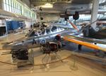 Aircraft FM-45, Fouga (Valmet) CM-170R Magister at the Suomen Ilmavoimamuseo (Finnish Air Force Museum, formerly known as Keski-Suomen Ilmailumuseo / Aviation Museum of Central Finland), Jyväskylä-Tikkakoski, photo by iwarnecke