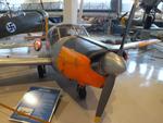 Aircraft SF-2, SAAB 91D Safir at the Suomen Ilmavoimamuseo (Finnish Air Force Museum, formerly known as Keski-Suomen Ilmailumuseo / Aviation Museum of Central Finland), Jyväskylä-Tikkakoski, photo by iwarnecke