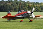 Aircraft G-MOES, Just landed at Northrepps., at X3CX, photo by Graham Reeve