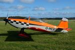 Aircraft G-MOES, Parked at Northrepps., at X3CX, photo by Graham Reeve