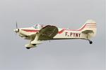 Aircraft F-PYNY, Piel CP-320A Super Emeraude, On display, Morlaix-Ploujean airport (LFRU-MXN), at LFRU, photo by Yves-Q