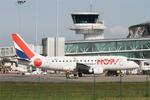 Aircraft F-HBXA, Embraer 170LR, Boarding area, Brest-Bretagne Airport (LFRB-BES), at LFRB, photo by Yves-Q