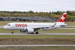 Aircraft HB-JDM, Twy W, at ESSA, photo by wijken