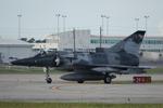 Aircraft N407AX, A F-21 Kfir C2 departs Southwest Florida International Airport enroute to training in the Gulf of America, at KRSW, photo by Suncoast Spotter