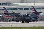 Aircraft N405AX, A F-21 Kfir C2 departs Southwest Florida International Airport enroute to training in the Gulf of America, at KRSW, photo by Suncoast Spotter