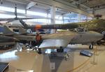 Aircraft VT-8, De Havilland D.H.115 Vampire T55 at the Suomen Ilmavoimamuseo (Finnish Air Force Museum, formerly known as Keski-Suomen Ilmailumuseo / Aviation Museum of Central Finland), Jyväskylä-Tikkakoski, photo by iwarnecke