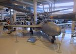 Aircraft VT-8, De Havilland D.H.115 Vampire T55 at the Suomen Ilmavoimamuseo (Finnish Air Force Museum, formerly known as Keski-Suomen Ilmailumuseo / Aviation Museum of Central Finland), Jyväskylä-Tikkakoski, photo by iwarnecke
