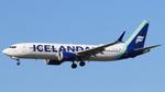 Aircraft TF-ICF, Icelandair B737-8MAX (TC-ICF), at EHAM, photo by SkyShots