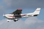 Aircraft G-HRST, Landing at Norwich., at EGSH, photo by Graham Reeve
