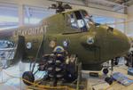 Aircraft HR-1, Mil Mi-4 HOUND (minus main rotor blades) at the Suomen Ilmavoimamuseo (Finnish Air Force Museum, formerly known as Keski-Suomen Ilmailumuseo / Aviation Museum of Central Finland), Jyväskylä-Tikkakoski, photo by iwarnecke
