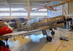 Aircraft VH-18, Valmet Vihuri II at the Suomen Ilmavoimamuseo (Finnish Air Force Museum, formerly known as Keski-Suomen Ilmailumuseo / Aviation Museum of Central Finland), Jyväskylä-Tikkakoski, photo by iwarnecke