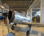 Aircraft VH-18, Valmet Vihuri II at the Suomen Ilmavoimamuseo (Finnish Air Force Museum, formerly known as Keski-Suomen Ilmailumuseo / Aviation Museum of Central Finland), Jyväskylä-Tikkakoski, photo by iwarnecke