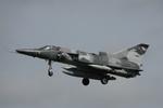 Aircraft N407AX, A F-21 Kfir C2 lands at Southwest Florida International Airport following training in the Gulf of America, at KRSW, photo by Suncoast Spotter