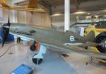 Aircraft PM-1, Valtion lentokonetehdas VL Pyörremyrsky at the Suomen Ilmavoimamuseo (Finnish Air Force Museum, formerly known as Keski-Suomen Ilmailumuseo / Aviation Museum of Central Finland), Jyväskylä-Tikkakoski, photo by iwarnecke