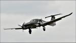Aircraft 2-DOGZ, 2019 Diamond DA-62 arriving at Gloucestershire Airport, at EGBJ, photo by Mike_Y