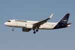 Aircraft D-AINZ, Airbus A320-271N reg D-AINZ of Lufthansa on final approach for RW31 Malta., at LMML, photo by raymond