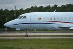 Aircraft N215RE, Falcon 215RE taxis at Southwest Florida International Airport prior to flight to Naples Airport, at KRSW, photo by Suncoast Spotter