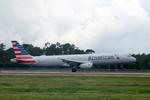 Aircraft N583UW, American 2437 arrives at Southwest Florida International Airport following flight from Chicago-O’Hare International Airport, at KRSW, photo by Suncoast Spotter