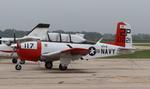 Aircraft N56NT, Beech T-34A, at KGBG, photo by MarkPasqualino