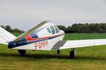 Aircraft F-GMPP, Beech M35 , Static display, Morlaix-Ploujean airport (LFRU-MXN), at LFRU, photo by Yves-Q