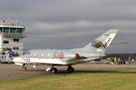 Aircraft 32, Dassault Falcon 10MER, Parked, Morlaix-Ploujean airport (LFRU-MXN), at LFRU, photo by Yves-Q