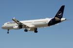 Aircraft D-AISQ, Airbus A321-231 reg D-AISQ of Lufthansa on short finals for RW31 Malta., at LMML, photo by raymond