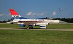 Aircraft 91-0395, USAF F-16C zx, at KOSH, photo by FloridaMetal