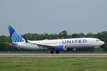 Aircraft N87442, United 1810 arrives at Southwest Florida International Airport following flight from Newark-Liberty International Airport, at KRSW, photo by Suncoast Spotter