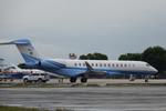 Aircraft N8LA, Global 8LA sits on the Private Sky ramp at Southwest Florida International Airport, at KRSW, photo by Suncoast Spotter