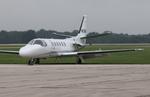 Aircraft N676RA, Cessna 550 Bravo, at KGBG, photo by MarkPasqualino
