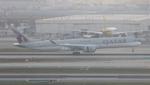 Aircraft A7-ANT, QTR A35X zx DOH-LAX wildfire smoke, at KLAX, photo by FloridaMetal