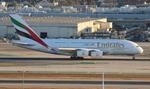 Aircraft A6-EUI, UAE A388 zx LAX-DXB, at KLAX, photo by FloridaMetal