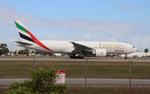 Aircraft A6-EFO, UAE Cargo 777LRF zx MIA-UIO, at KMIA, photo by FloridaMetal