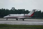 Aircraft N505FC, Citation 505FC taxis at Southwest Florida International Airport prior to flight to Owen Roberts International Airport, at KRSW, photo by Suncoast Spotter