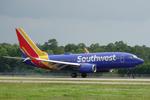Aircraft N968WN, Southwest 700 arrives at Southwest Florida International Airport following flight from Nashville International Airport, at KRSW, photo by Suncoast Spotter