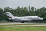 Aircraft N819QS, Execjet 819 departs Southwest Florida International Airport enroute to Waycross-Ware County Airport, at KRSW, photo by Suncoast Spotter