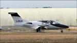 Aircraft 2-PEAT, 2008 Eclipse EA500 arriving at Cotswold Airport, at EGBP, photo by Mike_Y
